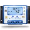 30A Solar Charge Controller 12V/24V Automatic Voltage Recognition Solar Panel Charging Discharge Regulator with Dual 5V USB Output Backlight LCD Display