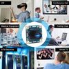 ELP 8MP USB Camera with 75° No Distortion Lens, Full HD 2448P, IMX179 Sensor, UVC Compatible for Mac/Linux/Raspberry Pi PC