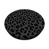 Black Gray Leopard Print Cheetah Pattern PopSockets Adhesive PopGrip