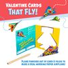 PEACEABLE Kingdom Card Paper Plane Super Valentines, 1 EA