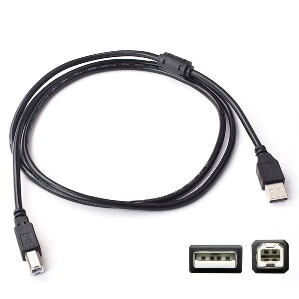 Silverline 6FT USB 2.0 Cable for Alesis Drums Nitro Max, Nitro v1, Surge, DM7X Drum Module