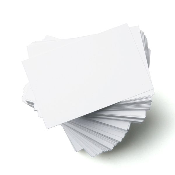Blank Business Cards 350gsm (250)