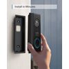 eufy Wireless WiFi Video Doorbell 2K Security Camera Smart Door Intercom w/ Alex