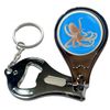 Octopus - Key Ring Bottle Opener and Nail Clipper