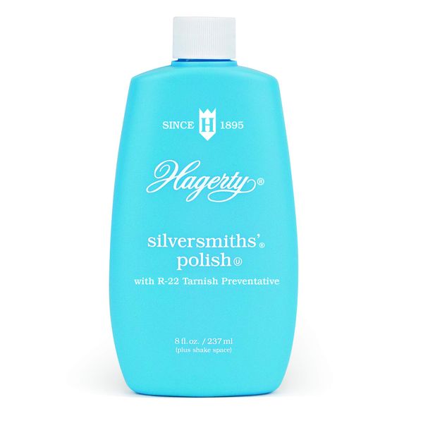 W. J. Hagerty Hagerty 10080 Silversmiths' Silver Polish, 8 Ounces, 8-Ounce, Blue, 8 Fl Oz