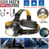 Most Powerful 9900000LM LED Tactical Headlight Rechargeable Headlamp Flashlight