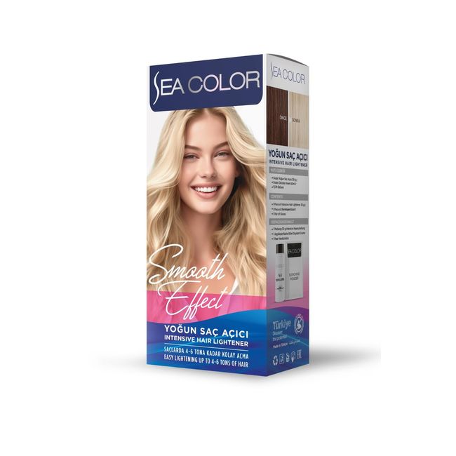 SEA COLOR Smoot Effect Intensive Hair Lightener (YOĞUN SAÇ AÇICI)