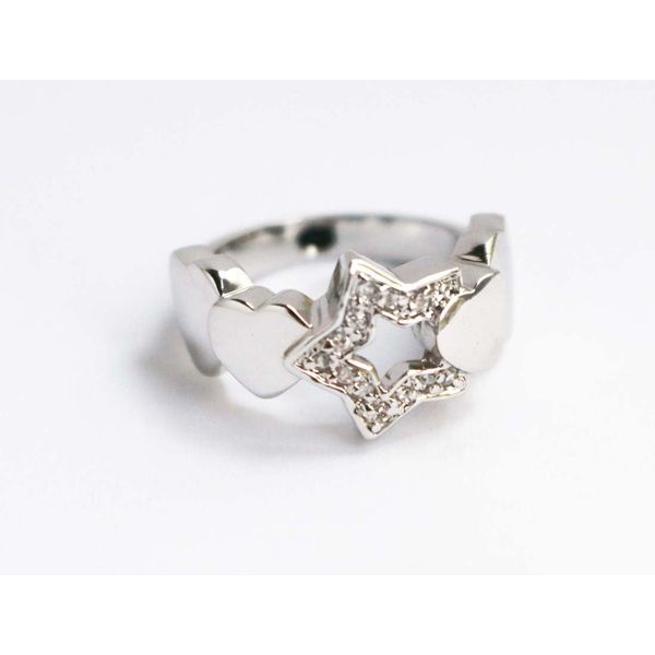 "Seaman" Ring with Star & Heart Germa (Genuine) (13)
