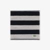 Lacoste Large Border Towel Handkerchief LN002J Gray 00, gray