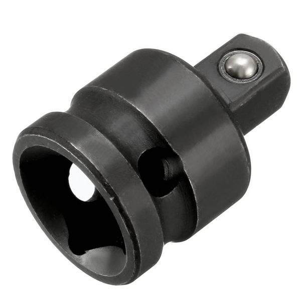 sourcing map 3/8" Drive (Female) x 1/4" (Male) Impact Socket Reducer for Use with Air Impact Wrenches, Breaker Bars, Ratchets, CR-MO Steel