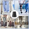 Replacement Crutch Tips, 4-Pack, Rubber Ferrules for Walking Sticks and Crutches