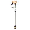 The Flexyfoot Urban Adjustable Telescopic/Folding Walking Stick (Folding Version, Black)