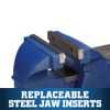 Wilton General Purpose Bench Vise, 6" Jaw Width, 5" Max Jaw Opening, 3" Throat (11106)