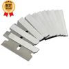 Bates 50-Pack Single Edge Razor Blades, Silver, Durable and Sharp