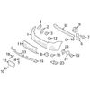Genuine Ford 8L8Z-13A004-A Bumper Cover Bracket