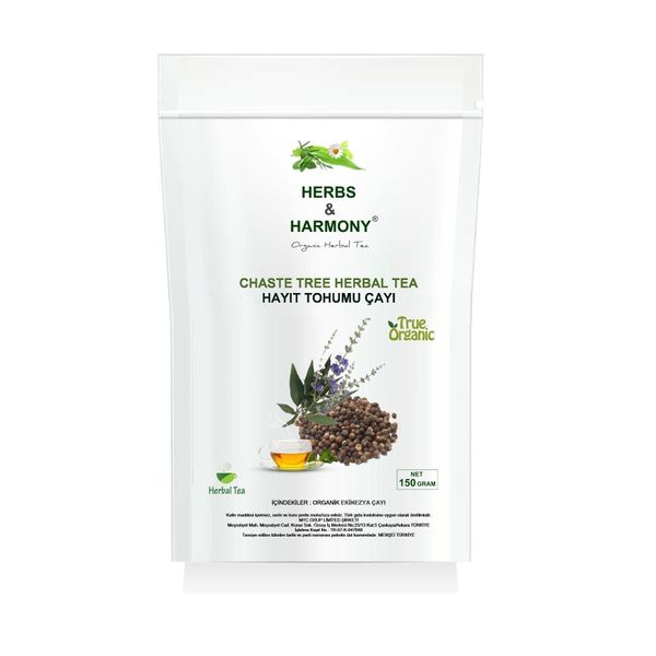 Chaste Tree Herbal Tea Hayıt Tohumu Bitki Çayı 150 gram