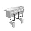 Mayne 4828-W Nantucket White (2pk) Decorative Brackets