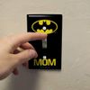 GRAPHICS & MORE Batman Bat Mom Shield Logo Plastic Wall Decor Toggle Light Switch Plate Cover