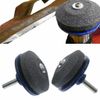 2Pcs Lawn Mower Blade Sharpener Sharpening Stone Grindstone For Power Drills NEW