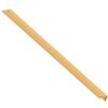 Alno D970-18-PB/NL Tab Pulls 18" Appliance Pull Unlacquered Brass
