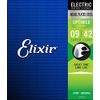 ELIXIR 19002 OPTIWEB Super Light 09-42 Electric Guitar Strings x 3 Sets