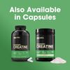 300g Micronized Creatine Monohydrate - 60 Servings, Muscle & Recovery Support
