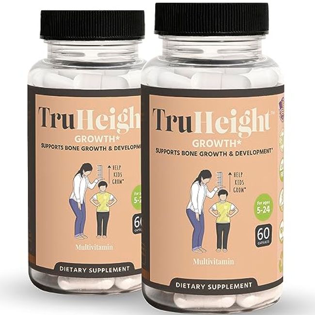 Bone Growth Supplements  Supports Natural Height Growth – TruHeight
