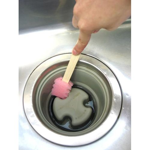 Sowa Recycling BC774 Drain Cleaning Brush, Pink, Approx. 7.9 inches (20 cm), Drain Opening Sticks, Set of 4