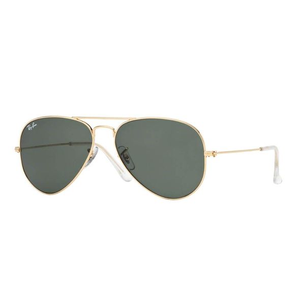 Ray-Ban RB 3025 Aviator Arista Gold w/ Gray Green (G-15) Lens 55-14-135