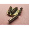 Stainless Self Locking Set Screws, Nylon Patch, Cup, 10-32 x 3/4" Length, 25 Pc