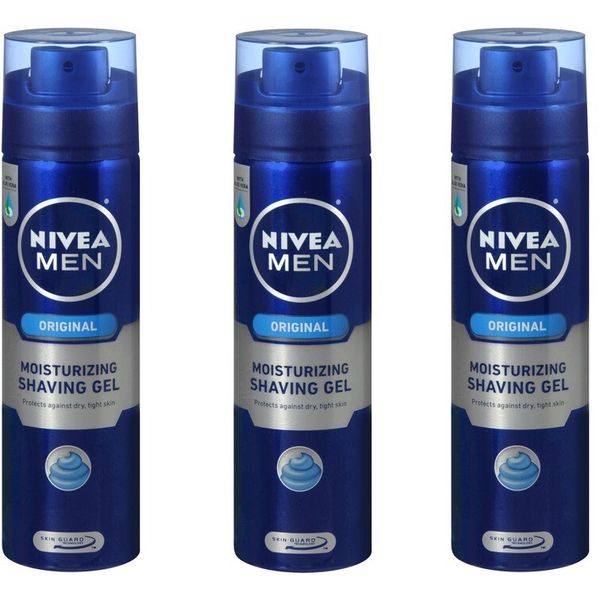 Nivea Men Maximum Hydration Shave Gel 7oz (3 Pack)