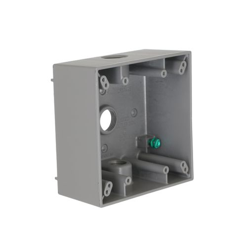 Hubbell 5333-0 Weatherproof Box, 4-1/2" x 4-1/2"