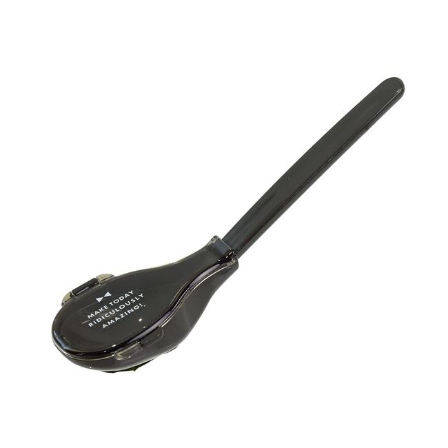 Sabu 337338 Chaton Antibacterial Spoon & Half Case, Black