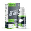 SweatBlock Clinical Strength Antiperspirant Roll-On Protection for Men & Women - Hyperhidrosis Aid to Stop Excessive Sweating - Up to 7 Days of Reliable Sweat Control per Use - Unscented - 1.2 fl oz