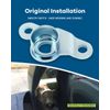 LUJUNTEC Rear Passenger Side Tailgate Hinge Kit Replacement for 2005-2016 Frontier Bed Mounted Dorman