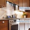 30in 900CFM Built-In Range Hood Kitchen Stove Insert Vent Touch Control w/LEDs