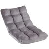 Adjustable Floor Chair w/Back Support Folding Sofa Chair 14 Adjustable Position