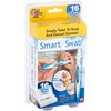Smart Swab The Original Safe Spiral Ear Wax Remover Kit with 16 Replaceable Tips