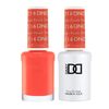 DND Nail Polish Gel & Matching Lacquer Set Duo 716 Peach