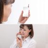 HORIUCHI MIRROR (Business Card Size Unbreakable Mirror), Safe and Safe, Unbreakable Stainless Steel Card Mirror, Purple Cord Included, Convenient for Checking Looks in Your Pocket, Cute, Cool, Makeup Mirror, For Sales, Going Out, Made in Japan