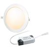 18W LED Round Recessed Ceiling Flat Panel Down Light Slim Lamp Warm White 3500K