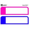 Avery Zweckform 6153 Sticky Name Badge Label Pad - White with Blue and Pink Borders