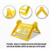 20 Pc 4" Plastic Corner Protectors, Flatbed Edge Straps Protectors w/ Carry Bag