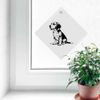 'Beagle Sitting' Suction Cup Car Window Sign (CG00027916)