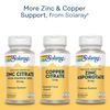 Solaray - Zinc Copper, 50mg / 2mg, 100 capsules