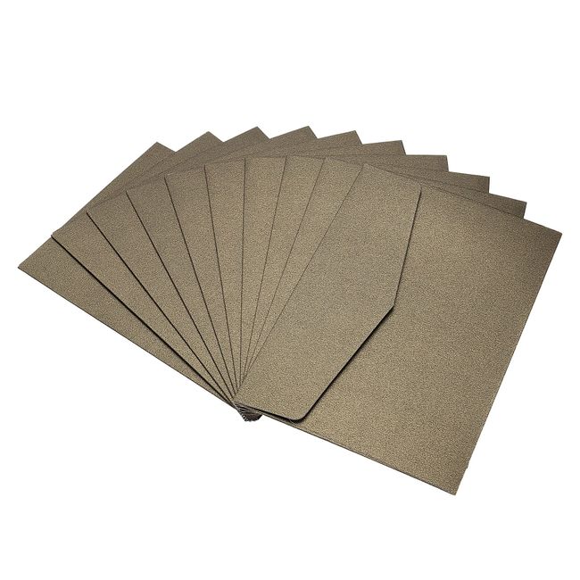 PATIKIL Envelopes Invitation Envelopes Business Envelopes - 25 Pack Flat Cards for Birthday Wedding - Brown