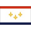 New Orleans Louisiana Polyester Flag 3' x 5'
