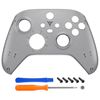 eXtremeRate Replacement Faceplate for Xbox Series X & S Controller - Personalize Your Control - Clear Black Front Housing Shell for Xbox Core Wireless Controller [Controller NOT Included]