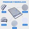 2000℉ Fireproof Document Bag Waterproof Money Cash Safe Organizer with Zipper