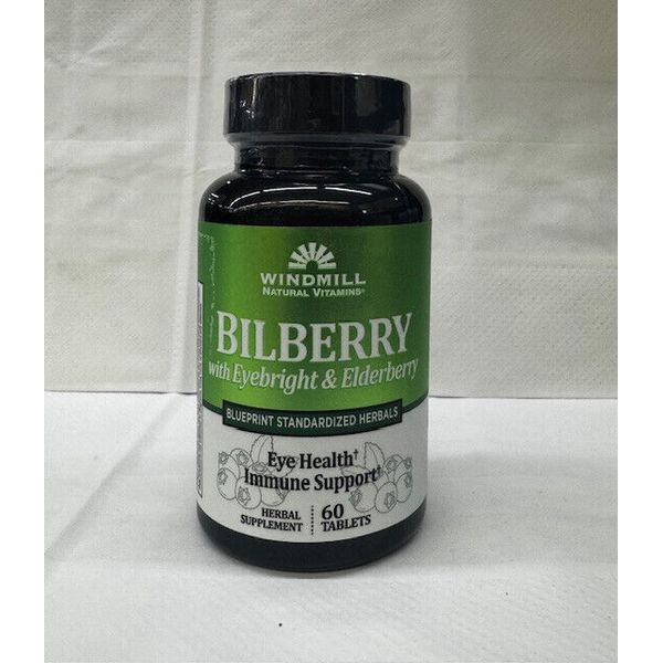 WINDMILL BILBERRY HERBAL SUPPLEMENT